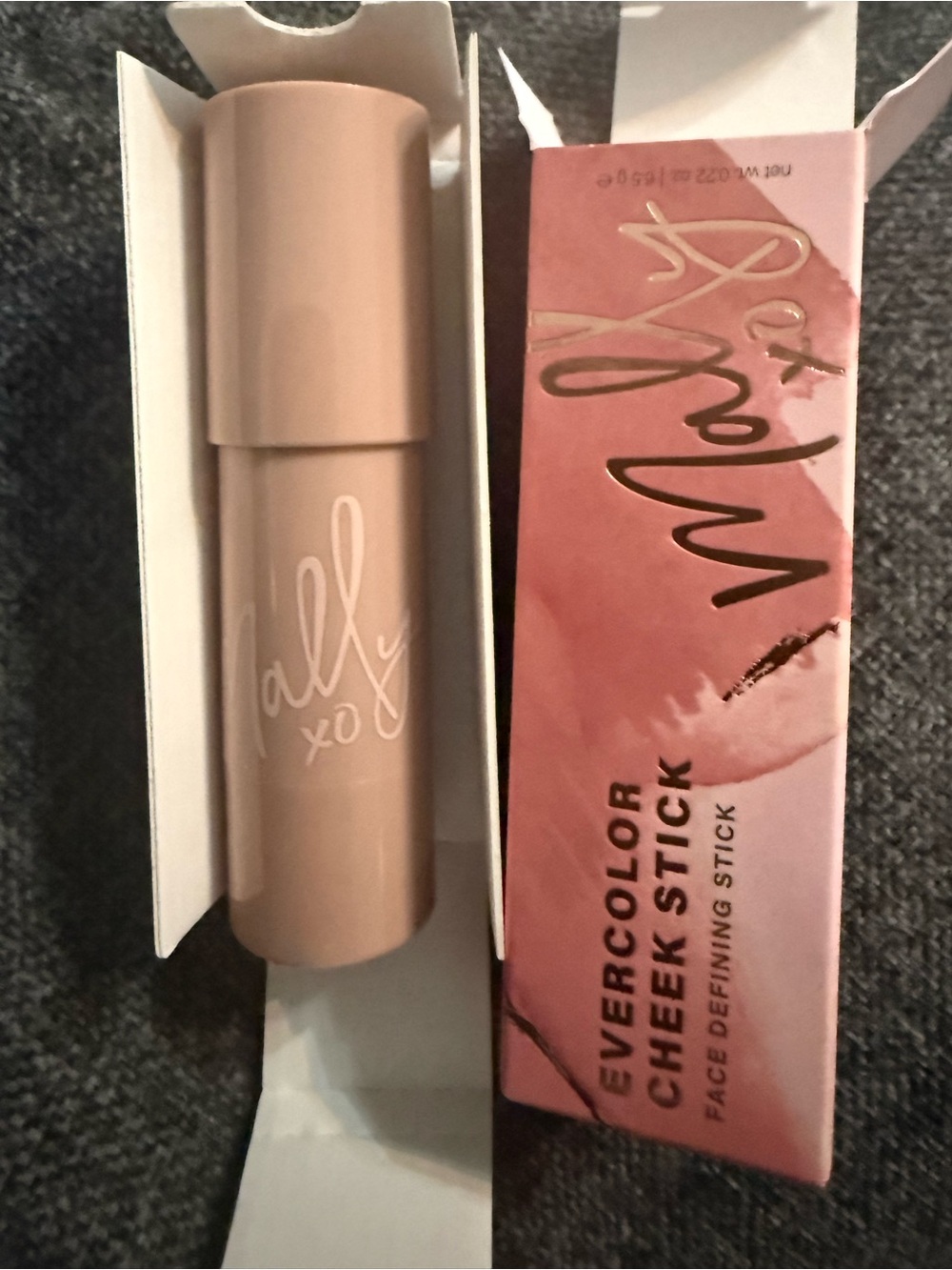 Mally Beauty XO Evercolor Cheek Stick - Shade: On the Mauve. NIB